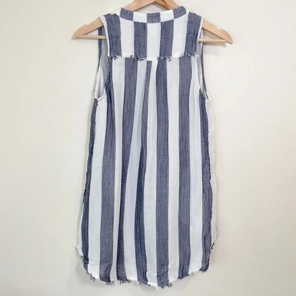 Anthropologie Cloth & Stone Striped Sleeveless Top - Picture 12 of 12